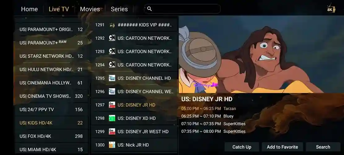 Preview 2 - Supreme TV Premium IPTV Subscription