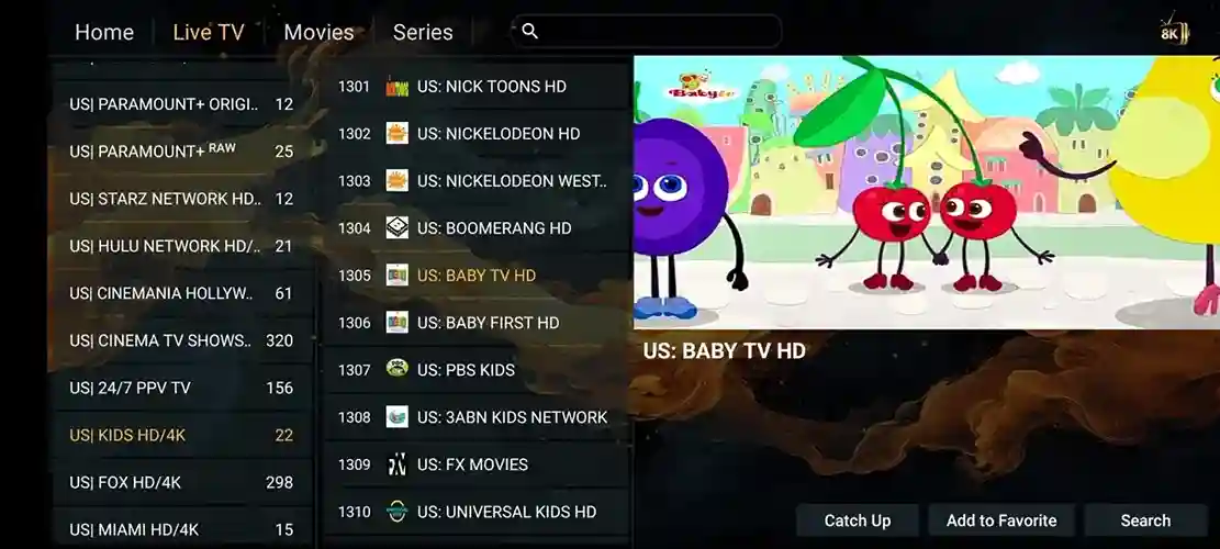 Preview 3 - Supreme TV Premium IPTV Subscription